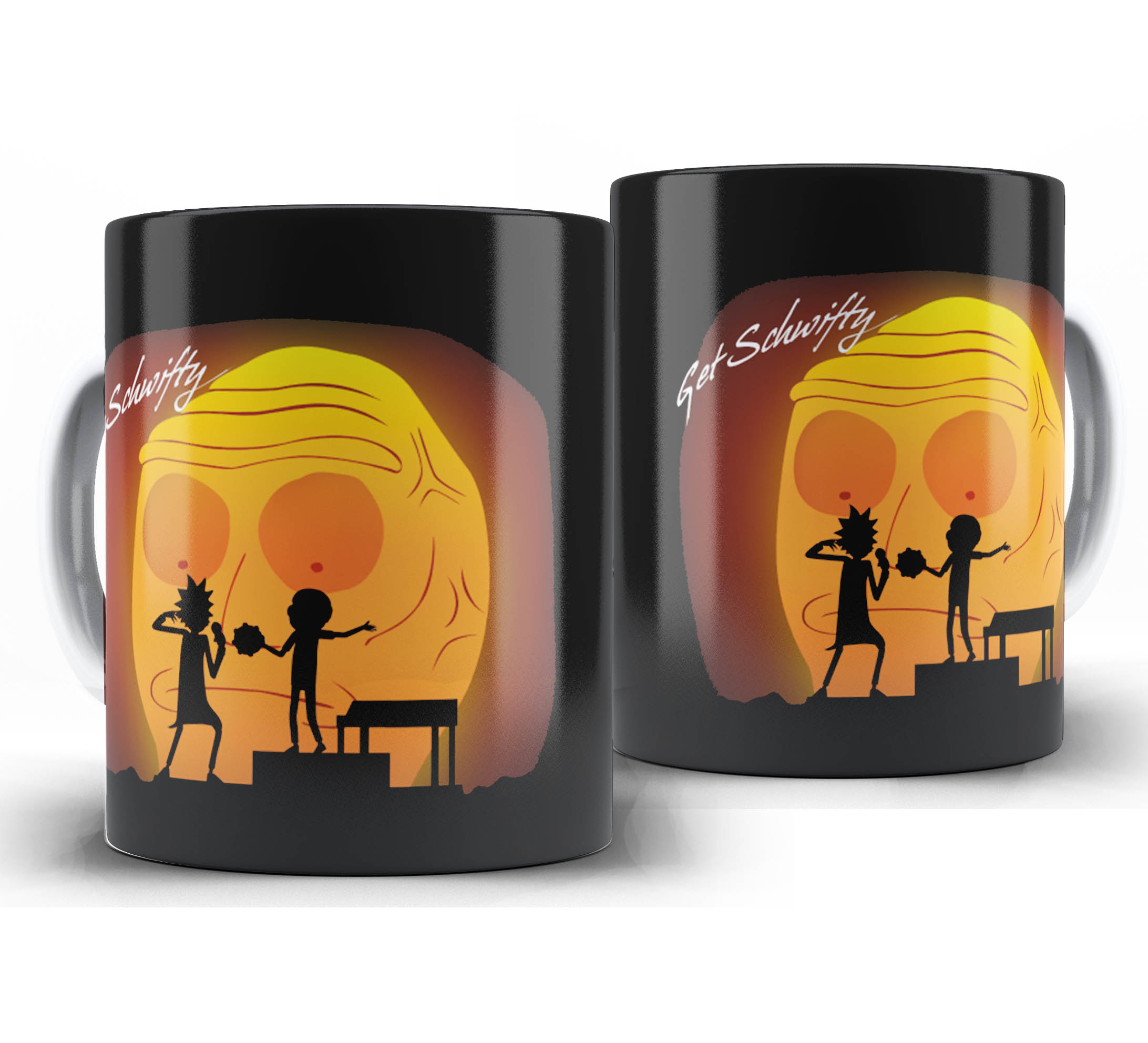 Caneca Desenho - Rick And Morty A